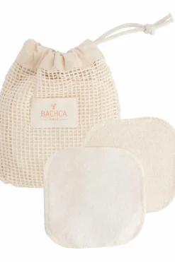 Discount 7 carrés démaquillants réutilisables + filet de lavage Coton Réutilisable