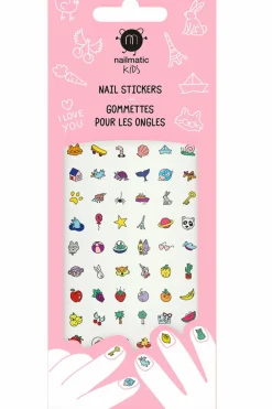 Outlet 72 gommettes ongles pour enfant Enfant Enfant|Accessoires Ongles