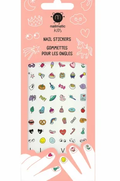 Outlet 72 gommettes ongles pour enfant Enfant Enfant|Accessoires Ongles