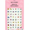 Outlet 72 gommettes ongles pour enfant Vernis À Ongles