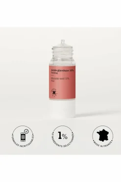 Actif pur acide glycolique perte d’éclat Sérum