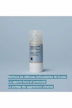 Sale Actif pur Vitamine E 3,93% sécheresse / stress urbain Sérum & Huile