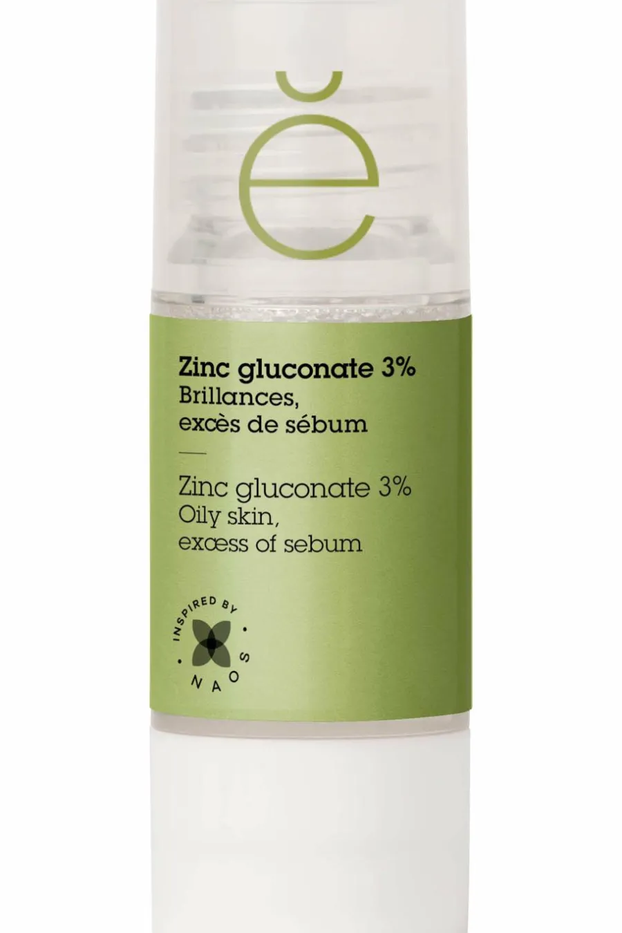 New Actif pur Zinc gluconate 3% boutons et imperfections Lotion Tonique