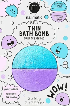 Best Boule de bain 2-en-1 bleu & violet Enfant Bébé & Enfant|Sels, Cristaux & Soin De Bain