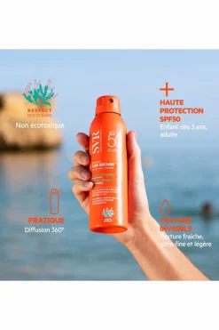 Brume solaire invisible & biodégradable SPF50 Sun Secure Protection Solaire|Protection Solaire