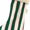 Chaussette de Noël Verte Décoration & Linge