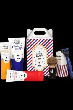 Hot Coffret de rasage pour homme Super Daddy Homme Coffret Soin Visage|Rasage & Soin