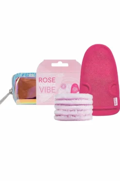 New Coffret disques démaquillant et gant exfoliant Coffret Soin Visage|Coton Réutilisable