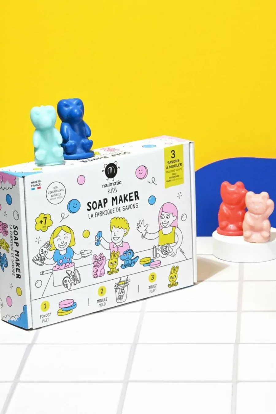 Coffret enfant DIY La Fabrique à Savons Enfant Bébé & Enfant|Coffret Corps & Bain
