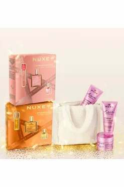 Online Coffret Noël huiles prodigieuses glow avec un soin offert Coffret Soin Visage