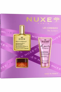 Best Coffret Noël Les Iconiques avec l’huile prodigieuse 50ml et un soin offert Coffret Soin Visage