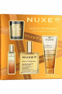 Discount Coffret Noël parfum Le Prodigieux avec l’huile prodigieuse 100ml et un soin offert Coffret Corps & Bain