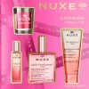 Best Coffret Noël parfum Le Prodigieux Floral avec l’huile prodigieuse 100ml avec une bougie offerte Coffret Corps & Bain
