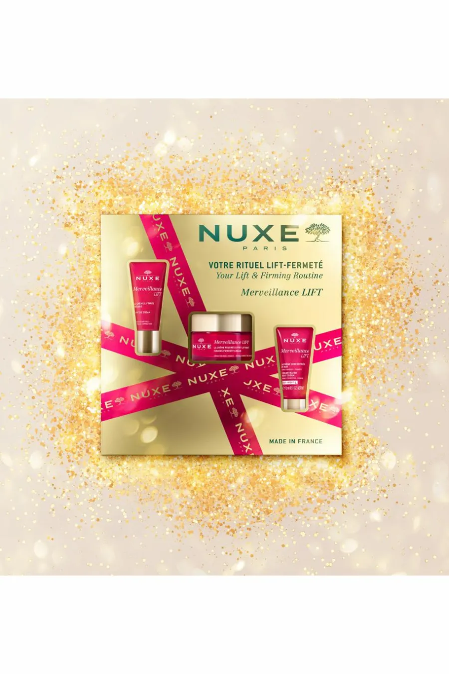 Best Coffret Noël rituel lift-fermeté Merveillance Lift avec mini crème concentrée de nuit offerte Coffret Soin Visage