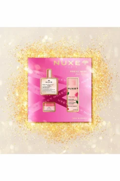 Best Coffret Noël soin visage rose avec l’huile prodigieuse florale 50ml et un soin offert Coffret Soin Visage
