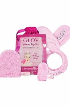 Outlet Coffret routine démaquillage Pink Bunny Coffret Soin Visage|Gant & Eponge