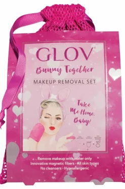 Outlet Coffret routine démaquillage Pink Bunny Coffret Soin Visage|Gant & Eponge