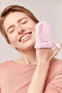 Outlet Coffret routine démaquillage Pink Bunny Coffret Soin Visage|Gant & Eponge