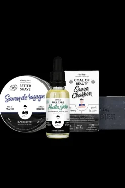 Outlet Coffret soin visage pour homme Black Edition Homme Coffret Soin Visage|Rasage & Soin
