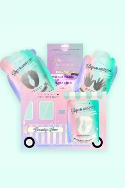 Sale Coffret trio de masques visage, mains & pieds Coffret Soin Visage|Masque Tissu