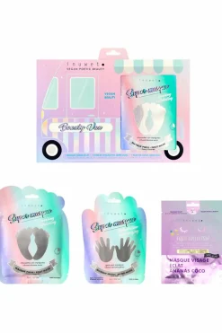 Sale Coffret trio de masques visage, mains & pieds Coffret Soin Visage|Masque Tissu