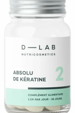 New Compléments alimentaires pour les cheveux Absolu de Kératine Complément Alimentaire