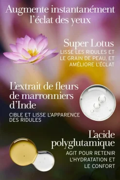 Best Crème contour des yeux au lotus et à la vitamine E Contour Des Yeux & Lèvres