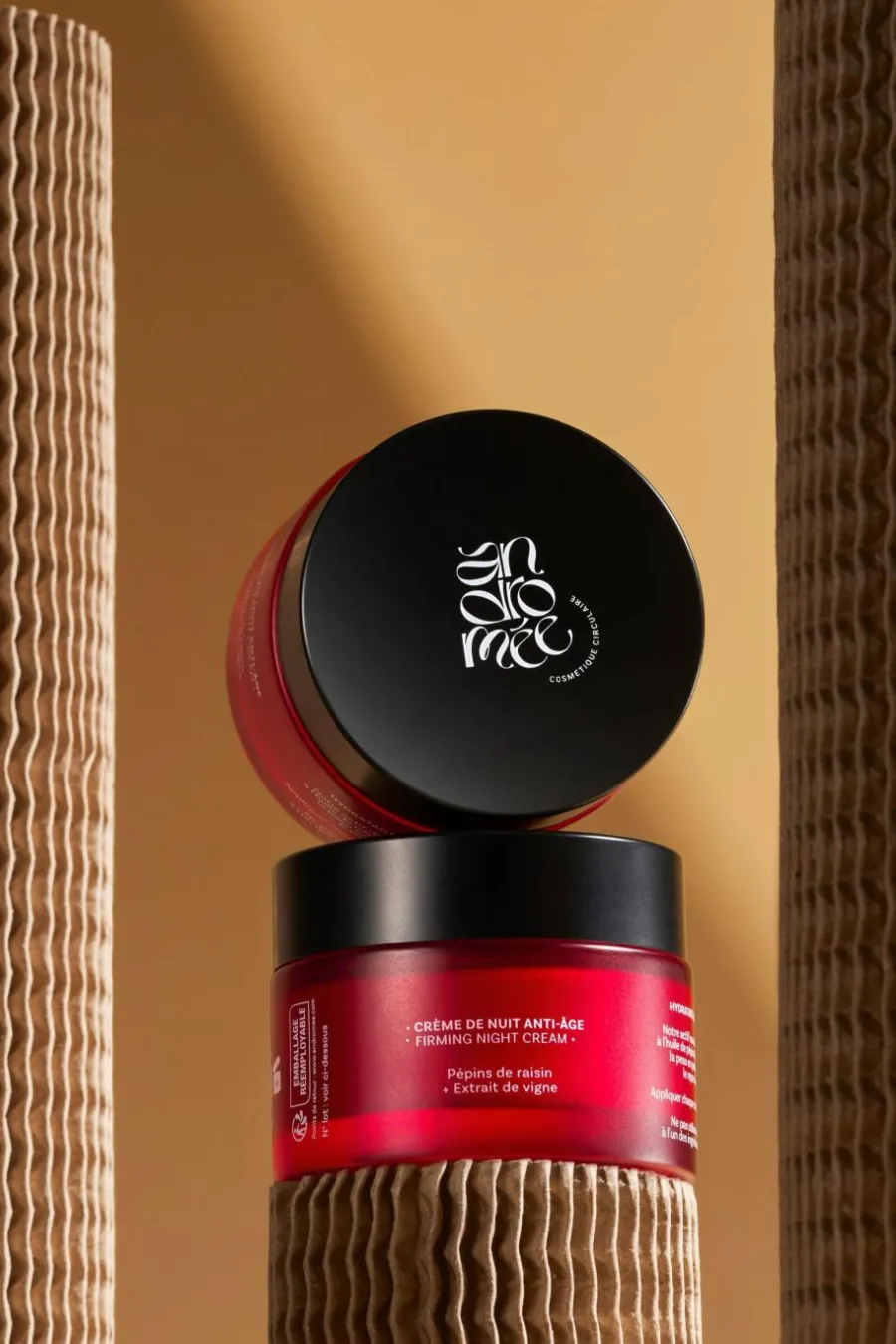 New Crème de nuit anti-âge au raisin et extrait de vigne Soin De Nuit|Soin De Nuit