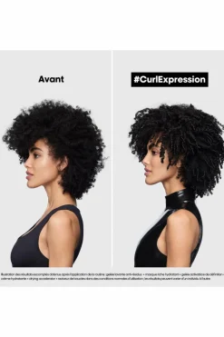 Clearance Crème en gelée sans rinçage Activateur de Définition Curl Expression Soin Sans Rinçage|Cheveux Crépus