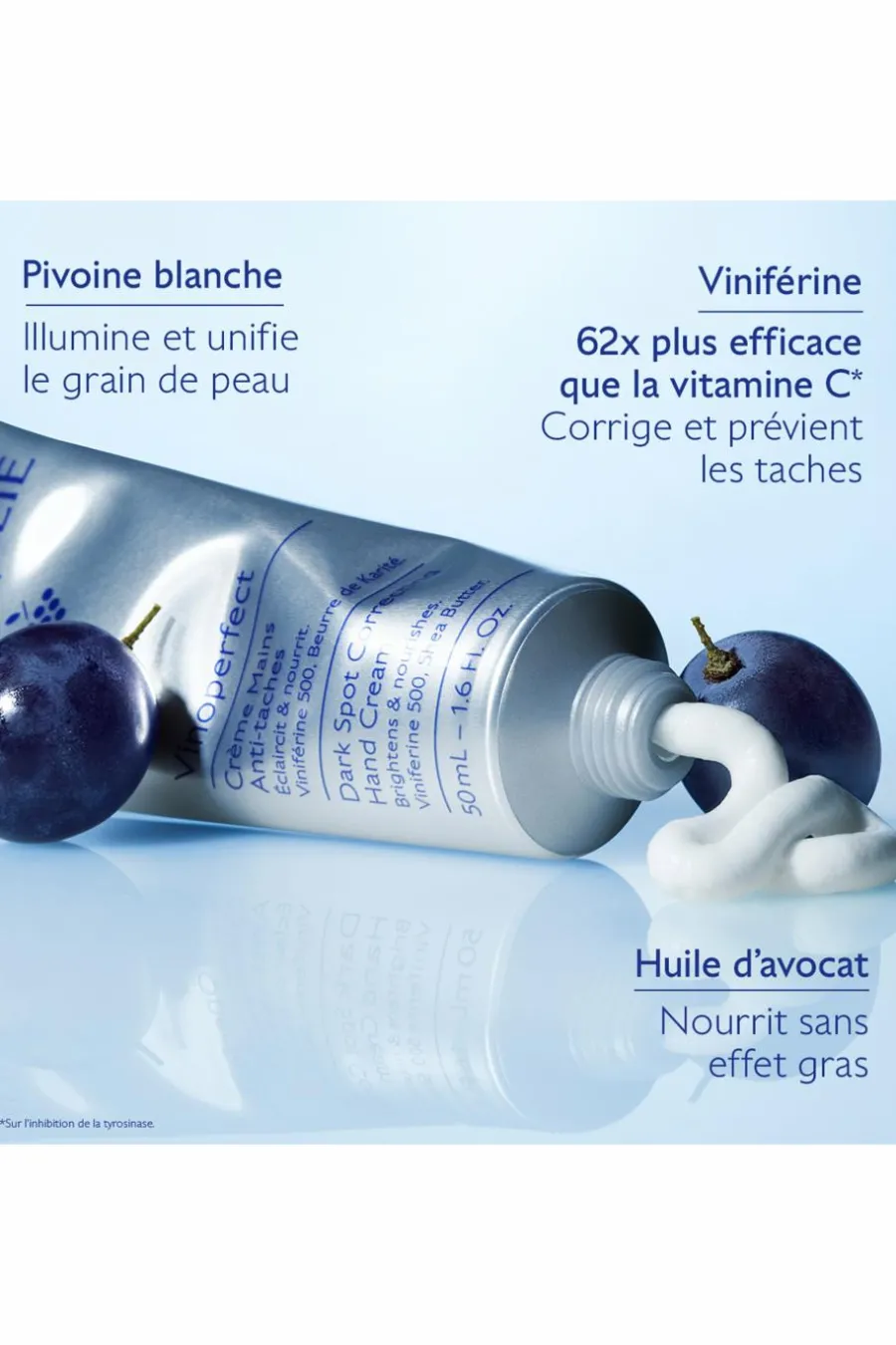 Sale Crème mains anti-taches Vinoperfect Mains