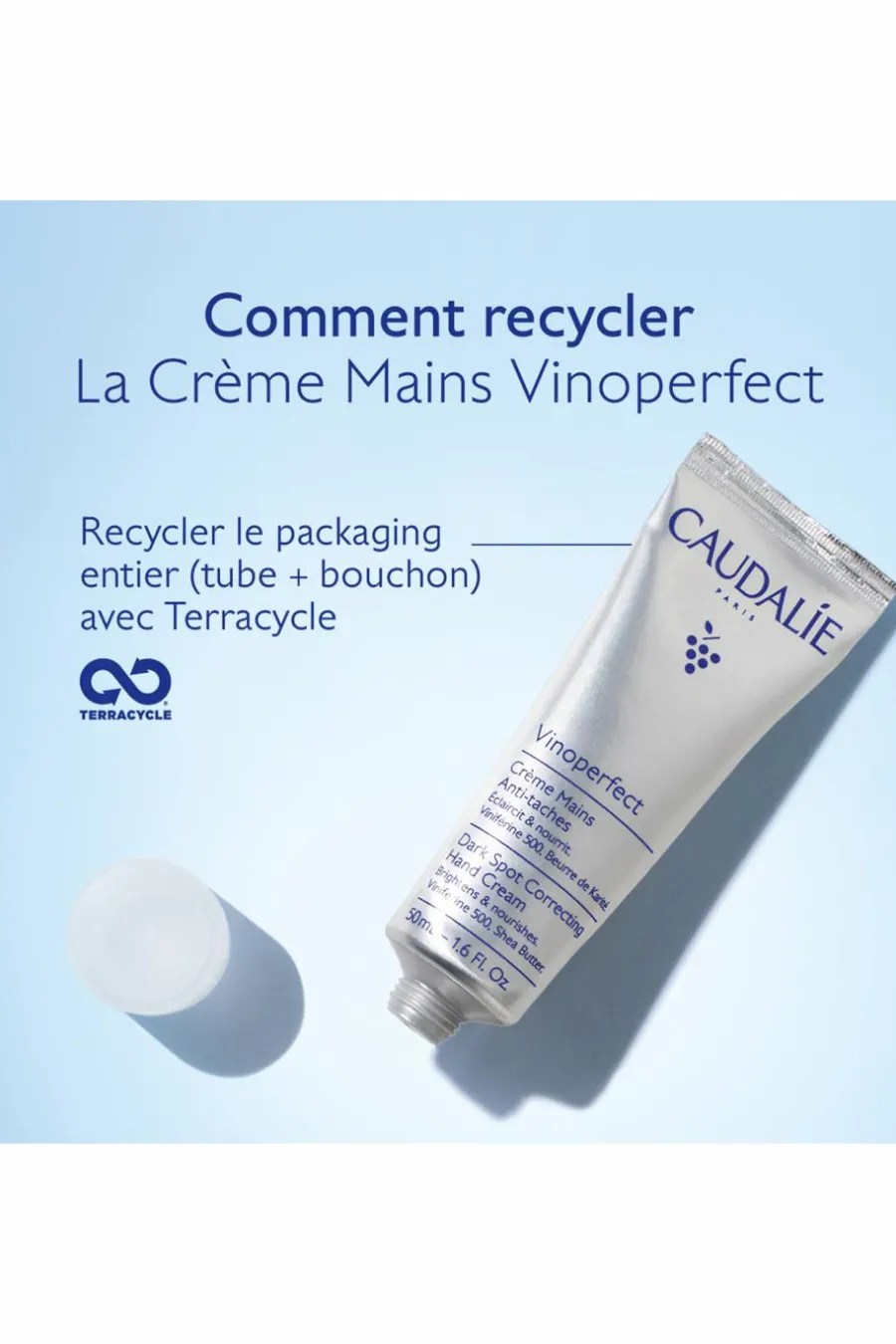 Sale Crème mains anti-taches Vinoperfect Mains