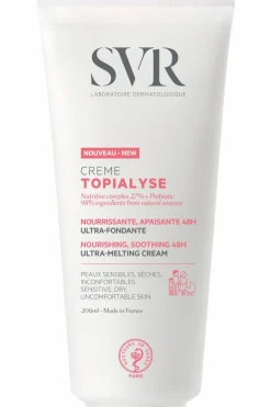 New Crème nourrissante apaisante corps & visage Topialyse Crème & Lait
