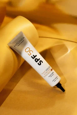 Sale Crème solaire minérale SPF50 visage Protection Solaire