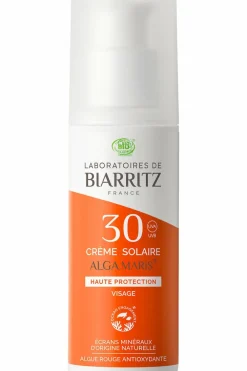 Best Crème solaire minérale visage SPF30 Algamaris Protection Solaire
