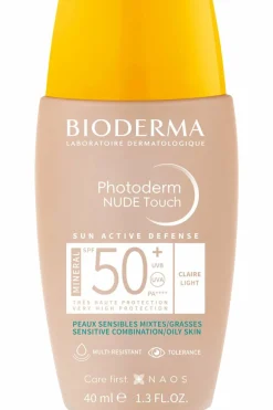 Sale Crème solaire teintée Photoderm Nude Minéral SPF50+ Teinte Claire Protection Solaire