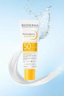 Crème solaire visage Photoderm Aquafluide SPF50+ Protection Solaire