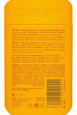 Sale Crème solaire visage Photoderm MAX Aquafluide SPF50+ Protection Solaire