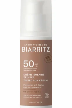 Hot Crème solaire visage teintée SPF50 Protection Solaire