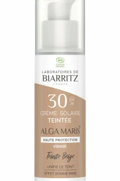 Sale Crème solaire visage teintée SPF30 Protection Solaire|Crème Teintée