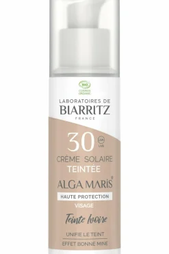 Sale Crème solaire visage teintée SPF30 Protection Solaire|Crème Teintée