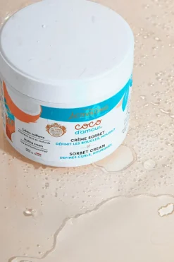 Clearance Crème sorbet pour cheveux bouclés Coco D’Amour Soin Sans Rinçage