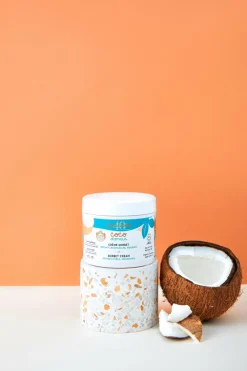 Clearance Crème sorbet pour cheveux bouclés Coco D’Amour Soin Sans Rinçage