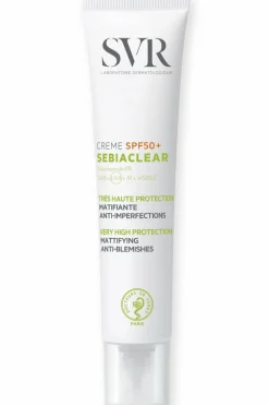 Clearance Crème SPF50+ pour peaux grasses à imperfections Sebiaclear Protection Solaire|Soin De Jour