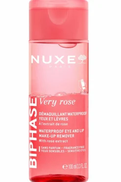 Démaquillant waterproof yeux et lèvres Biphase Very rose Démaquillant Visage