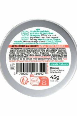 New Déodorant crème pêche blanche certifié bio Déodorant