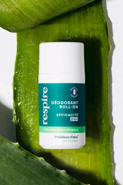 Hot Déodorant roll-on Fraîcheur d’aloe rechargeable Déodorant