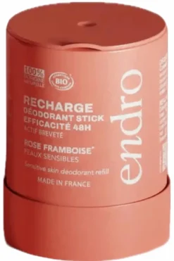Outlet Déodorant stick rose framboise rechargeable Déodorant