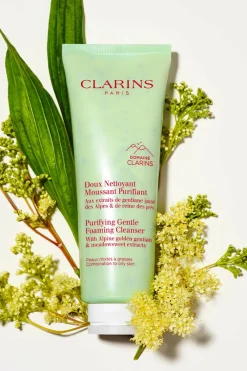 Online Doux nettoyant moussant apaisant pour peaux mixtes à grasses Nettoyant Visage