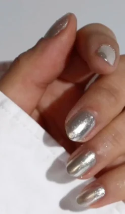 Sale Duo de poudre à effet et paillettes Silver edition Accessoires Ongles