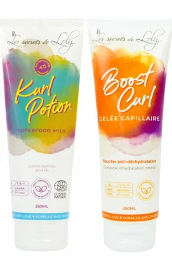 Hot Duo de soins pour cheveux fins et ondulés Masque & Soin|Soin Sans Rinçage
